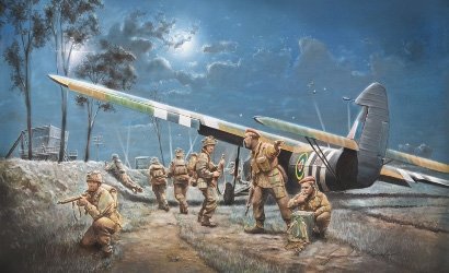 AS.51 HORSA Mk.I/II&Brit.Fallschirm von Italeri