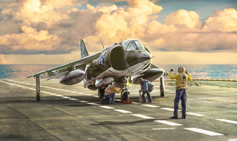AV-8A Harrier AV-8A Harrier von Italeri