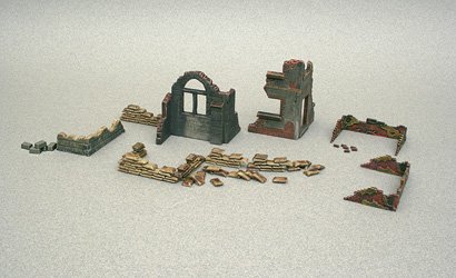Accessories and Ruins von Italeri