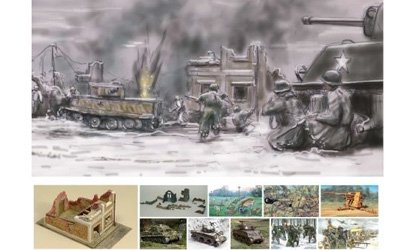 Battle of Bastone von Italeri