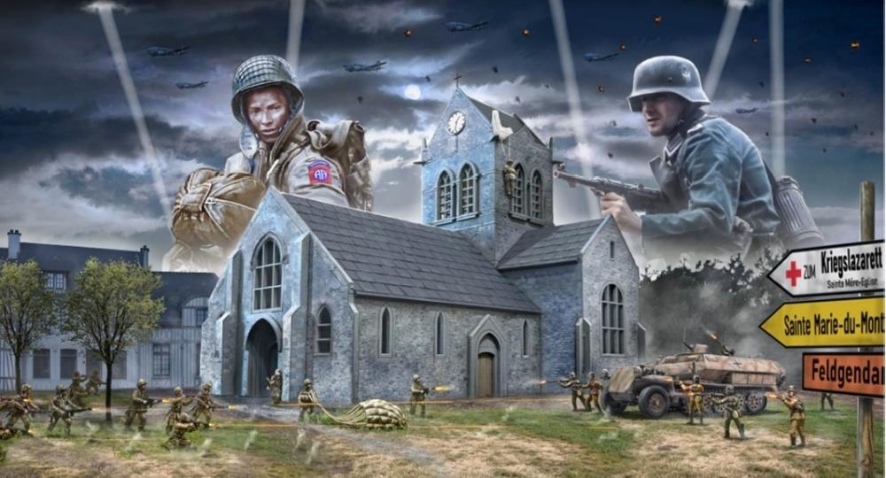 Battle of Normandy St.-Mère-Église von Italeri