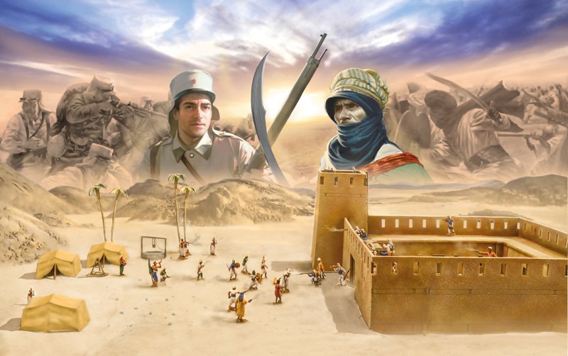 Beau Geste: Algerian Tuareg revolt von Italeri