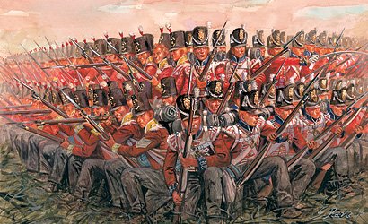 Britische Infanterie 1815 - Napoleonische Kriege von Italeri