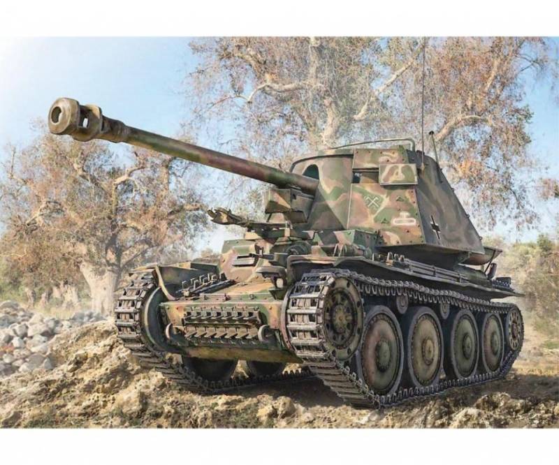 Dt. Sd.Kfz.138 Marder III Ausf. H von Italeri
