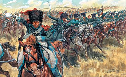 French Light Cavalry, Napoleonic Wars French Light Cavalry, Napoleonic Wars von Italeri