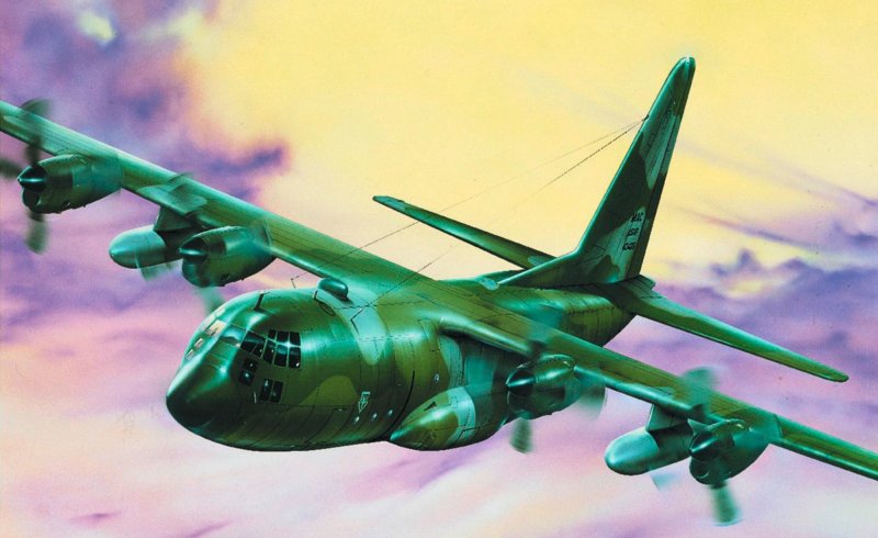 Hercules C-130H von Italeri