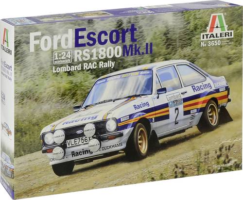 Italeri 3650 Ford Escort RS 1800 MK.II Lombard Automodell Bausatz 1:24 von Italeri