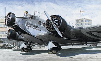 Junkers JU 52 Lufthansa Junkers JU 52 Lufthansa von Italeri