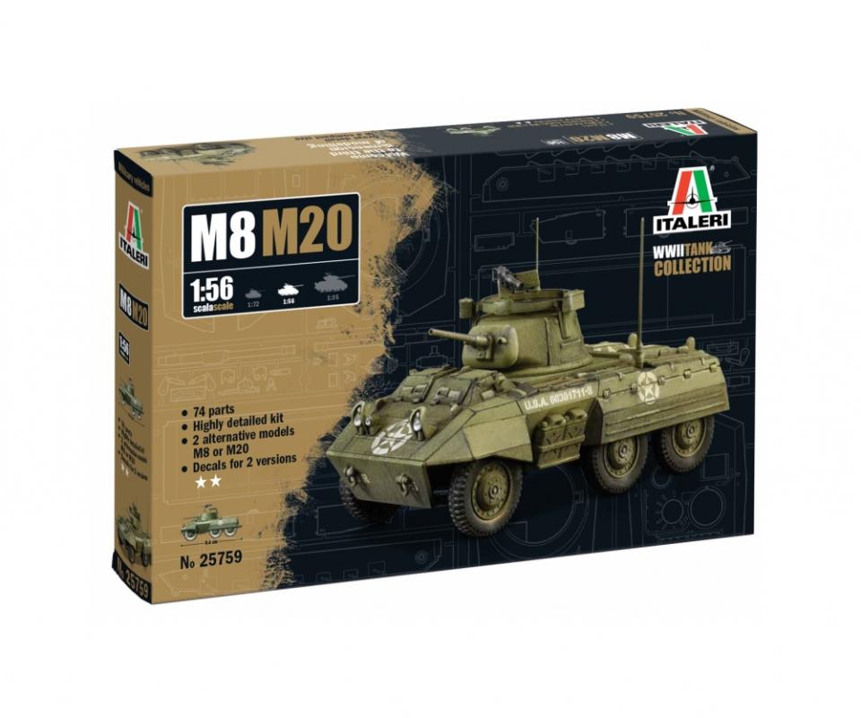 M8/M20 Greyhound M8/M20 Greyhound von Italeri