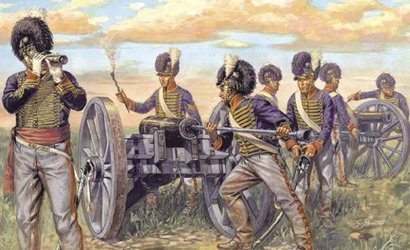 Napoleon.Kriege - Brit. Artillerie von Italeri