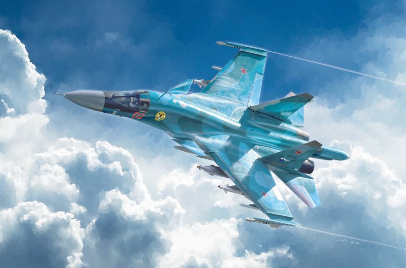 SUKHOI SU-34 Fullback SUKHOI SU-34 Fullback von Italeri