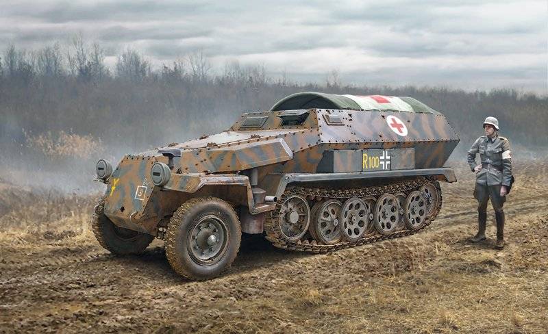 Sd.Kfz. 251/8 Ambulance von Italeri