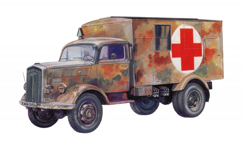 Sd.Kfz.305 Rettungswagen Sd.Kfz.305 Rettungswagen von Italeri