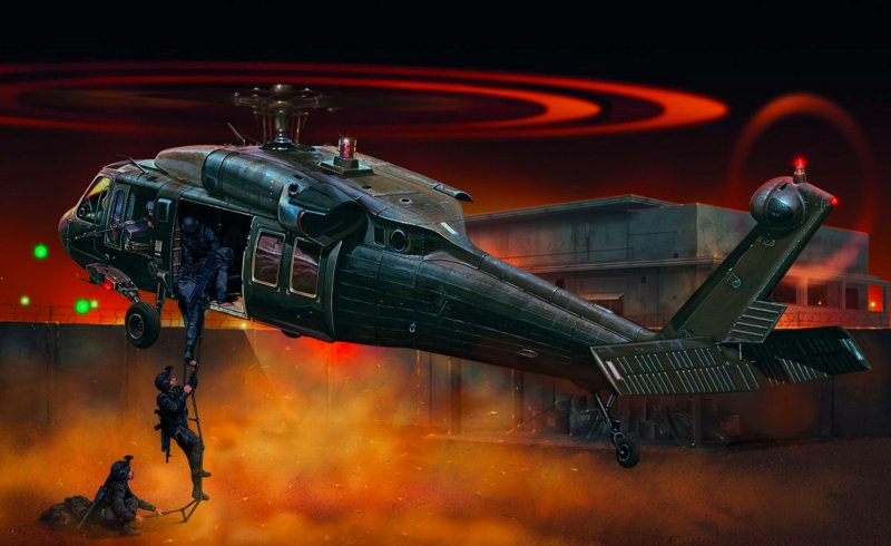 UH 60A Black Hawk UH 60A Black Hawk von Italeri