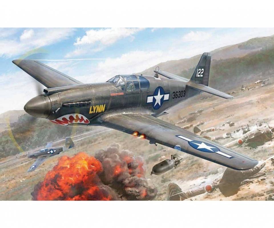 US P-51A Mustang von Italeri