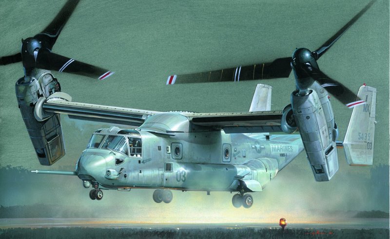 V-22 OSPREY Tilt Rotor von Italeri