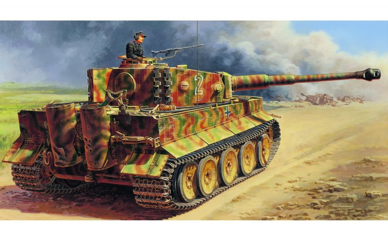 WW2 PzKpfw.VI Tiger I Ausf.E mP. von Italeri