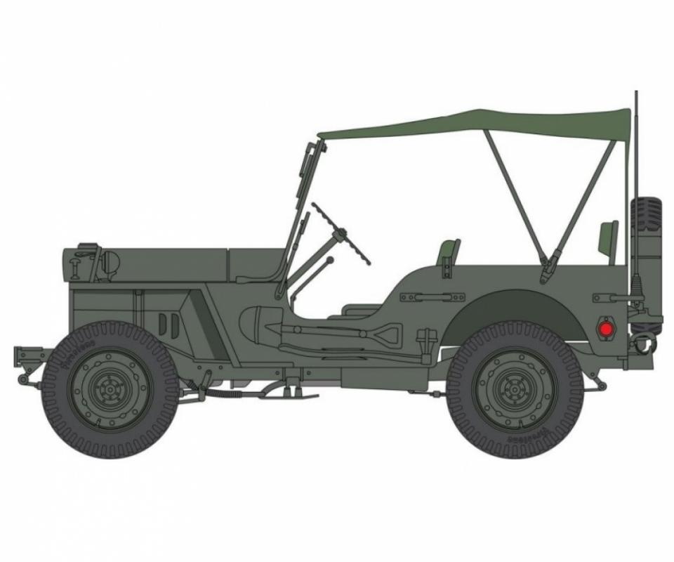 Willys Jeep MB 80th Anniversary Willys Jeep MB 80th Anniversary von Italeri