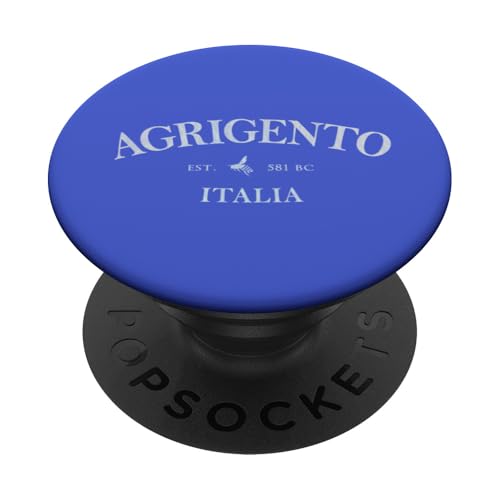 Agrigent Italien | Agrigent Sicily Italia Grafikdruck PopSockets Klebender PopGrip Agrigent Italien | Agrigent Sicily Italia Grafikdruck PopSockets Klebender PopGrip von Italian Apparel Tr.