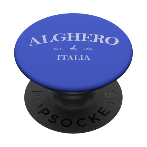 Alghero Italien | Alghero Sardinien Italia Grafikdruck PopSockets Klebender PopGrip von Italian Apparel Tr.