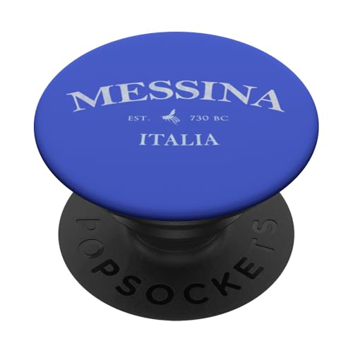 Messina Italien | Messina Sizilien Italia Grafikdruck PopSockets Klebender PopGrip Messina Italien | Messina Sizilien Italia Grafikdruck PopSockets Klebender PopGrip von Italian Apparel Tr.