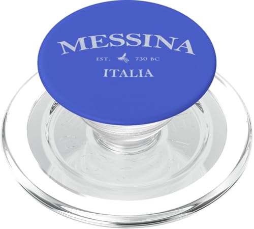 Messina Italien | Messina Sizilien Italia Grafikdruck PopSockets PopGrip für MagSafe von Italian Apparel Tr.
