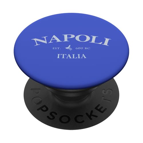 Neapel Italien | Napoli Campania Italia Grafikdruck | Napoli PopSockets Klebender PopGrip von Italian Apparel Tr.