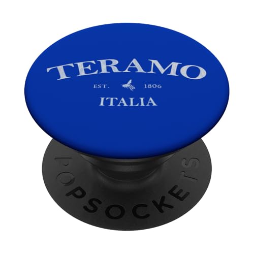 Teramo Italien | Teramo Abruzzo Italia Grafikdruck PopSockets Klebender PopGrip Teramo Italien | Teramo Abruzzo Italia Grafikdruck PopSockets Klebender PopGrip von Italian Apparel Tr.