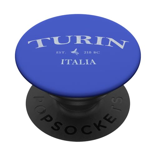 Turin Italien | Turin Piemonte Italia Grafikdruck PopSockets Klebender PopGrip Turin Italien | Turin Piemonte Italia Grafikdruck PopSockets Klebender PopGrip von Italian Apparel Tr.