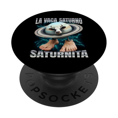 La Vaca Saturno Saturnita PopSockets Klebender PopGrip von Italian Brainrot