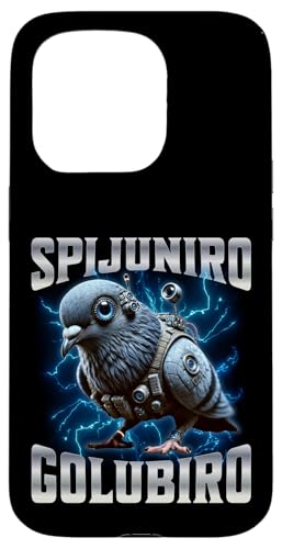 Spijuniro Golubiro Hülle für iPhone 15 Pro Spijuniro Golubiro Hülle für iPhone 15 Pro von Italian Brainrot