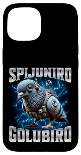 Spijuniro Golubiro Hülle für iPhone 15 Spijuniro Golubiro Hülle für iPhone 15 von Italian Brainrot