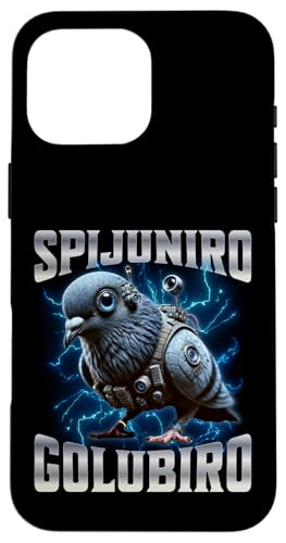 Spijuniro Golubiro Hülle für iPhone 16 Pro Max Spijuniro Golubiro Hülle für iPhone 16 Pro Max von Italian Brainrot