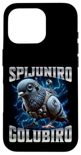 Spijuniro Golubiro Hülle für iPhone 16 Pro Spijuniro Golubiro Hülle für iPhone 16 Pro von Italian Brainrot