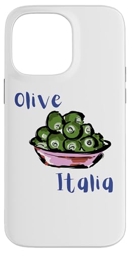 Olive Italia Oliven Italienischer Sommer Hülle für iPhone 14 Pro Max von Italian summer tomatoes il pomodoro