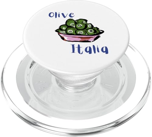 Olive Italia Oliven Italienischer Sommer PopSockets PopGrip für MagSafe Olive Italia Oliven Italienischer Sommer PopSockets PopGrip für MagSafe von Italian summer tomatoes il pomodoro