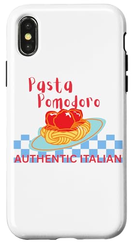 Pasta Pomodoro Tomaten Authentischer italienischer Sommer Hülle für iPhone X/XS von Italian summer tomatoes il pomodoro