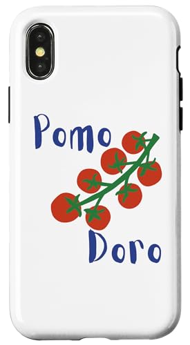 Pomo doro Roma Italia tomaten italienisch sommer Hülle für iPhone X/XS von Italian summer tomatoes il pomodoro
