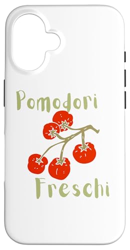 Pomodori Freschi Frische Tomaten Italienisch Sommer Hülle für iPhone 16 von Italian summer tomatoes il pomodoro