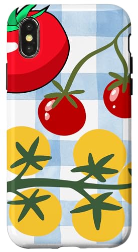 Pomodori Freschi Frische Tomaten i pomodori italienischer Sommer Hülle für iPhone X/XS von Italian summer tomatoes il pomodoro