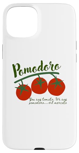 Pomodori Italia Tomaten italienischer Sommer Hülle für iPhone 15 Plus von Italian summer tomatoes il pomodoro
