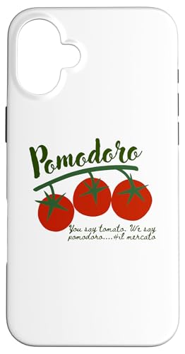 Pomodori Italia Tomaten italienischer Sommer Hülle für iPhone 16 Plus von Italian summer tomatoes il pomodoro