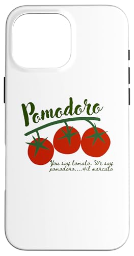 Pomodori Italia Tomaten italienischer Sommer Hülle für iPhone 16 Pro Max von Italian summer tomatoes il pomodoro