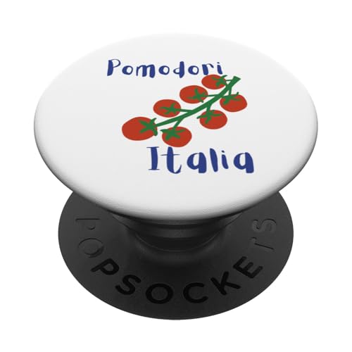 Pomodori Italia Tomaten italienischer Sommer PopSockets Klebender PopGrip Pomodori Italia Tomaten italienischer Sommer PopSockets Klebender PopGrip von Italian summer tomatoes il pomodoro