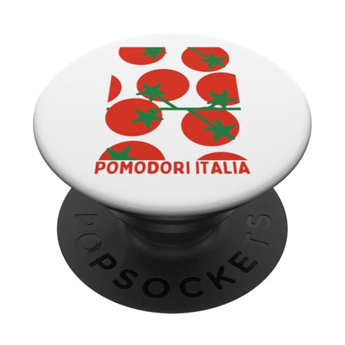 Pomodori Italia Tomaten italienischer Sommer PopSockets Klebender PopGrip Pomodori Italia Tomaten italienischer Sommer PopSockets Klebender PopGrip von Italian summer tomatoes il pomodoro