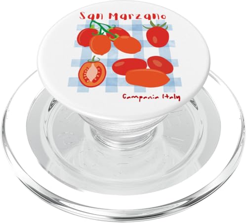 San Marzano Kampanien Italien italienische Tomate Mädchen Sommer PopSockets PopGrip für MagSafe San Marzano Kampanien Italien italienische Tomate Mädchen Sommer PopSockets PopGrip für MagSafe von Italian summer tomatoes il pomodoro