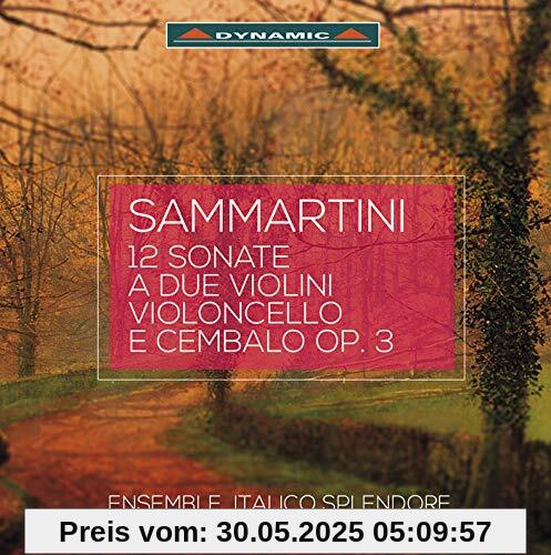 12 Sonate a Due Violini Violoncello von Italico Splendore Ensemble