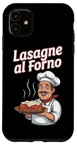 Lasagne Al Forno Italien Pasta Essen Motiv Hülle für iPhone 11 von Italien Pasta Essen Genuss Italienisch Lasagne