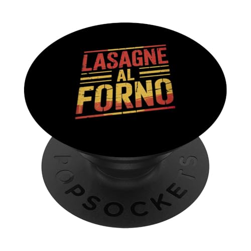 Lasagne Al Forno Italien Pasta Essen Motiv PopSockets Klebender PopGrip von Italien Pasta Essen Genuss Italienisch Lasagne