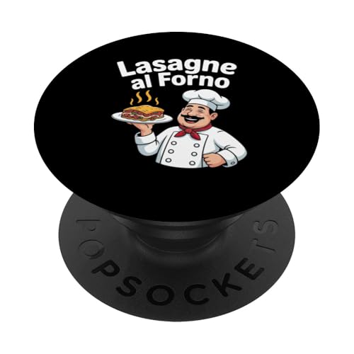 Lasagne Al Forno Italien Pasta Essen Motiv PopSockets Klebender PopGrip von Italien Pasta Essen Genuss Italienisch Lasagne